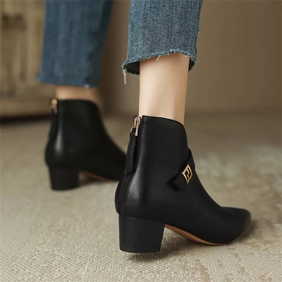 Serpatura Chic Ankle Zip Boots