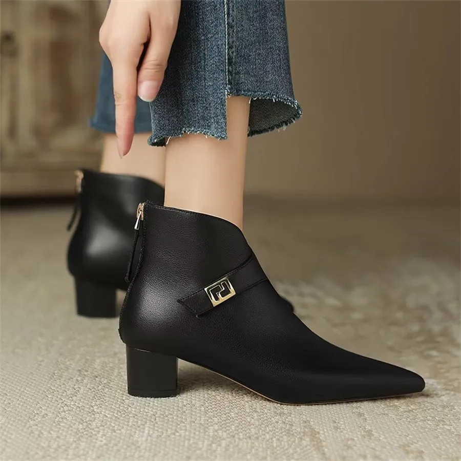 Serpatura Chic Ankle Zip Boots