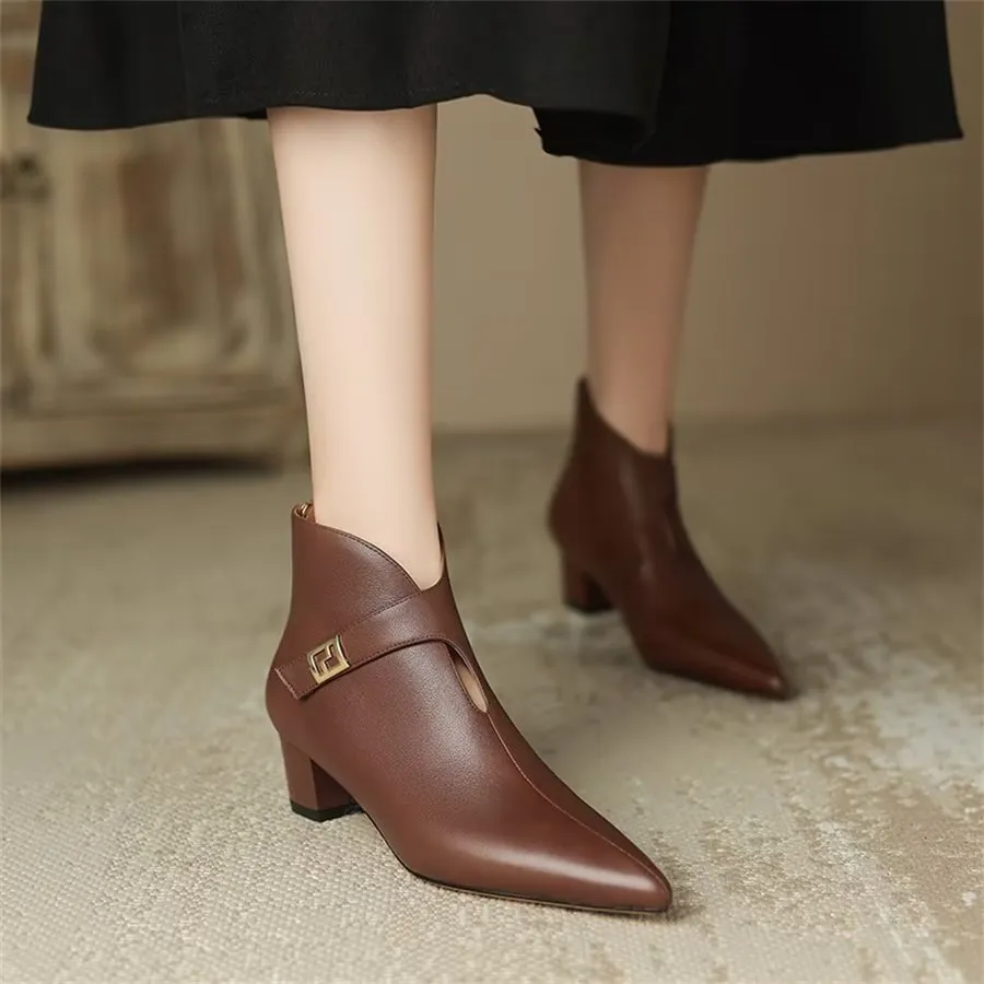 Serpatura Chic Ankle Zip Boots