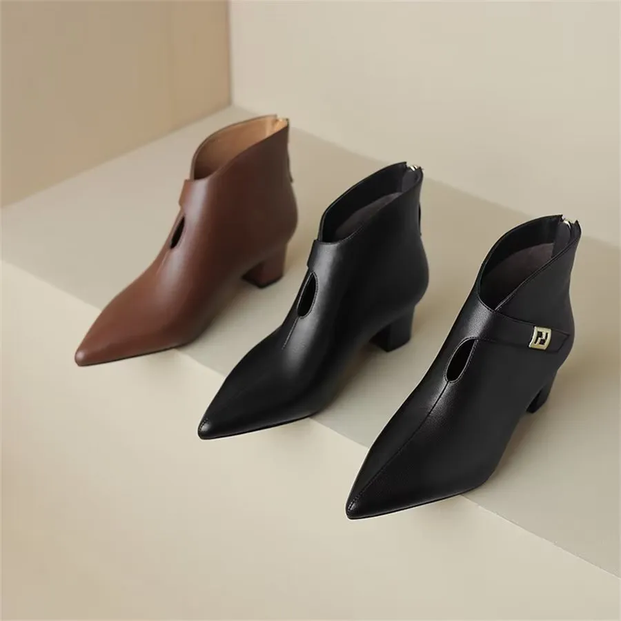 Serpatura Chic Ankle Zip Boots