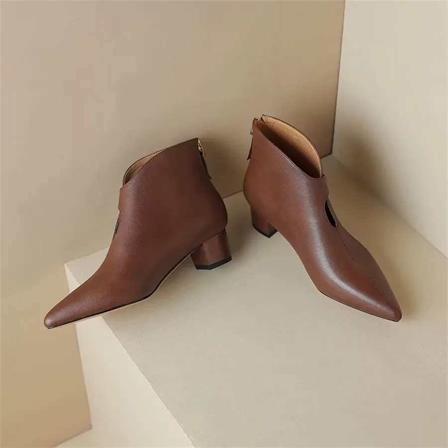 Serpatura Chic Ankle Zip Boots