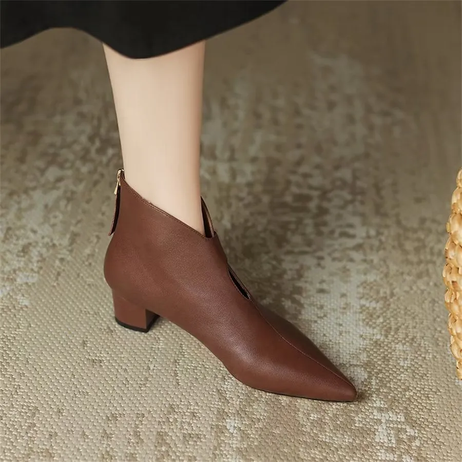 Serpatura Chic Ankle Zip Boots