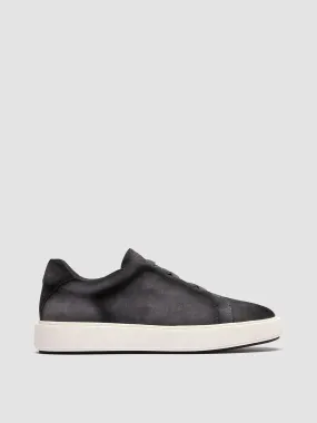 SLOUCH 001 - Blue Suede Low Top Sneakers