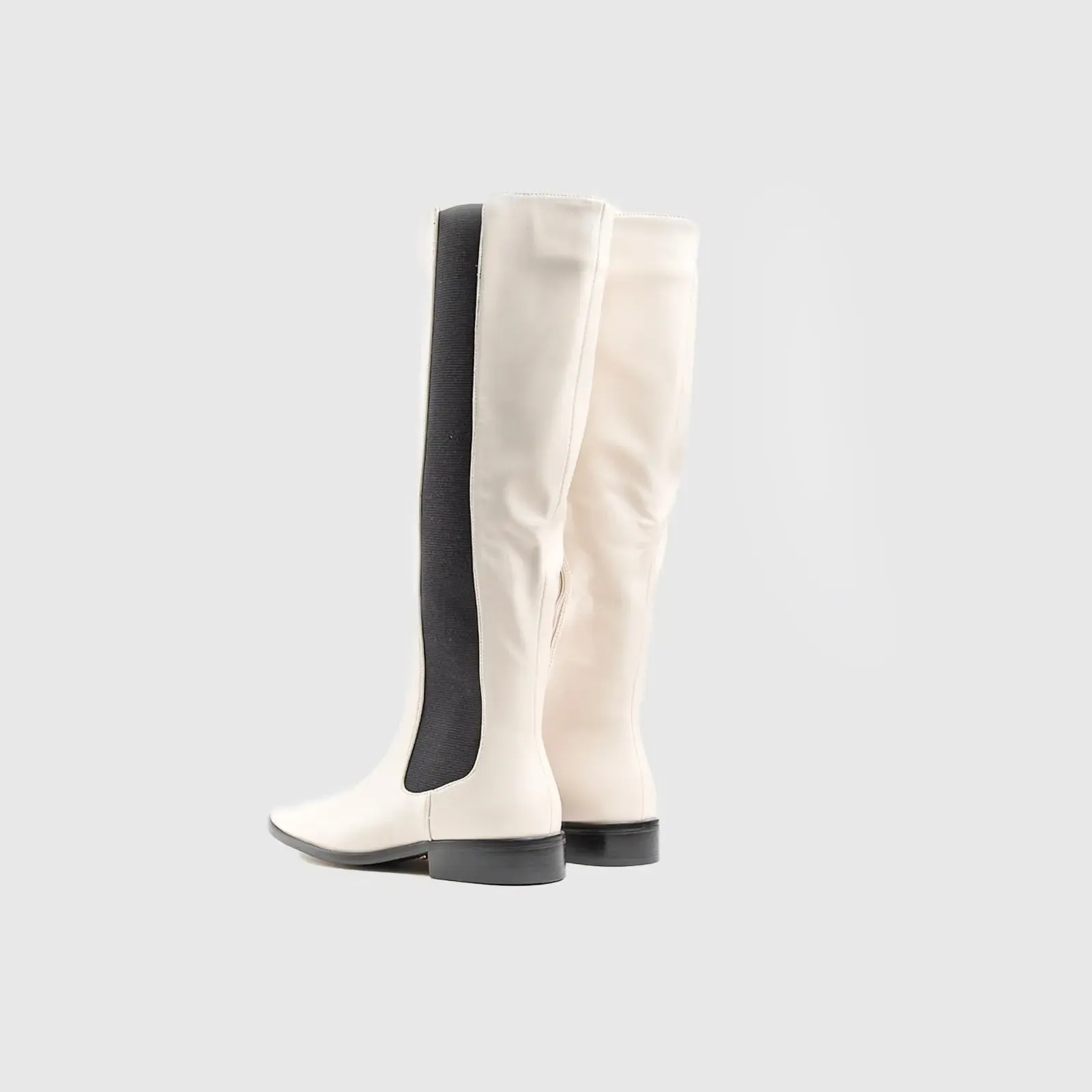 Statement Rider Boot Black/White Car028