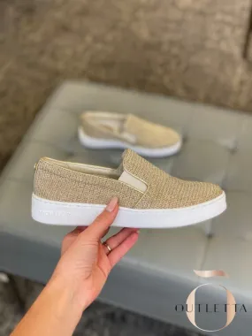 Women's Keaton Slip-On Sneakers - Pale Gold