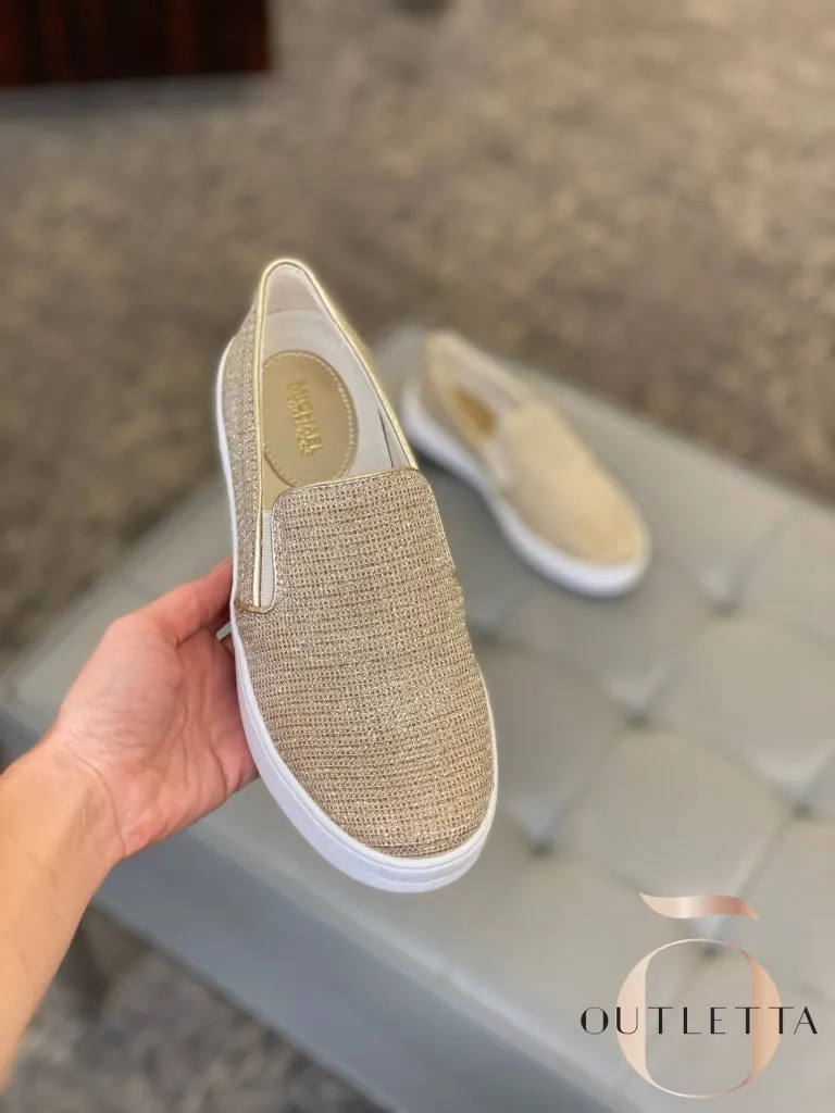 Women's Keaton Slip-On Sneakers - Pale Gold