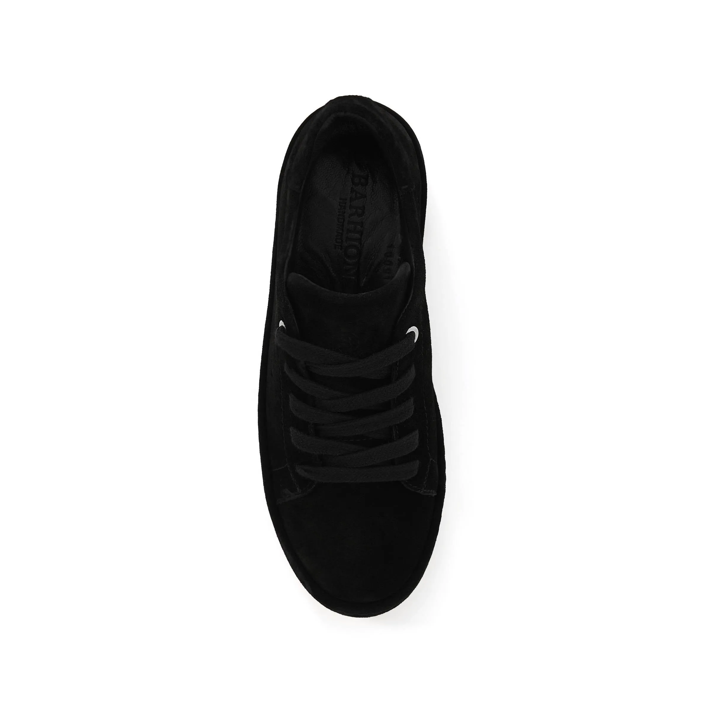 Women's Suede Calf Leather Handmade Sneakers W5007