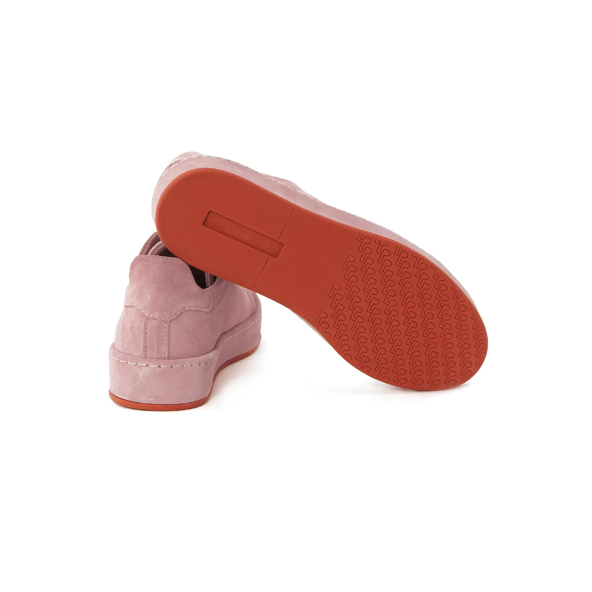 Women's Suede Calf Leather Handmade Sneakers W5007
